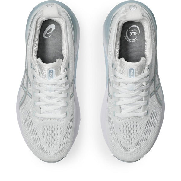 The Women's Kayano 31 has an enginered mesh that should regulate the heat