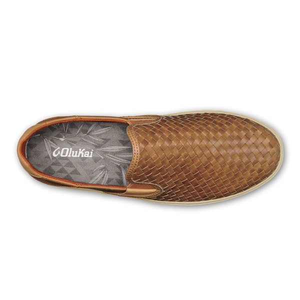 top view of Men's Lae'Ahi Lauhala