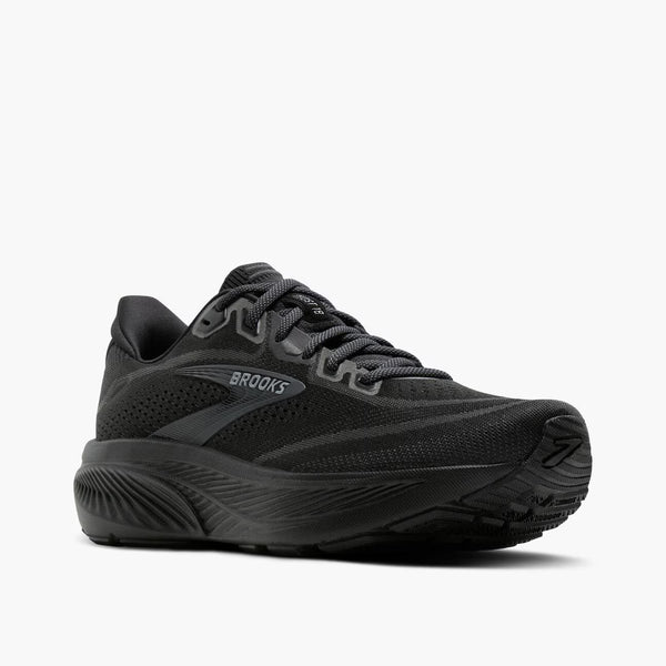 A black Brooks logo is in the middle of the upper on both sides.