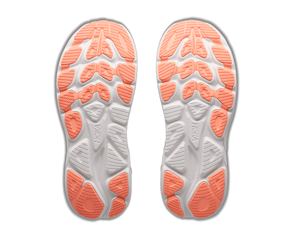 Running shoe with a white midsole and navy upper
