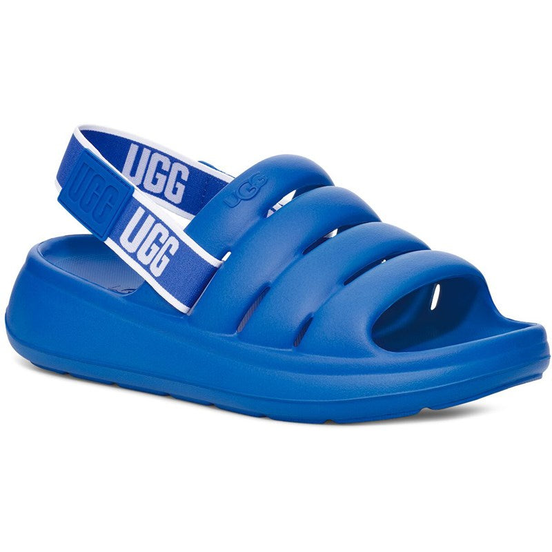 Front angle view of the Men's Sport Yeah sandal by UGG in the color Dive