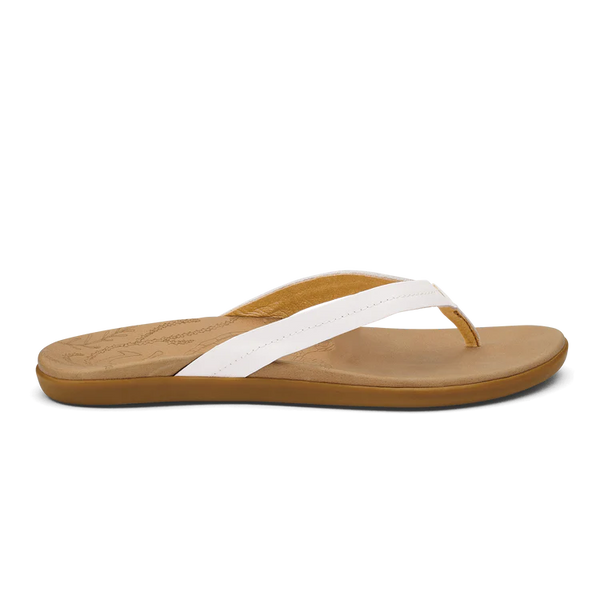 side view of womens honu sandal