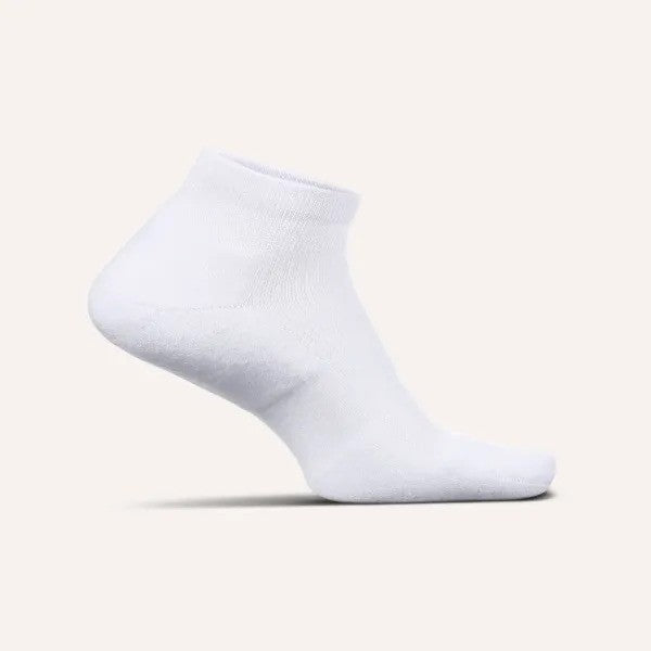 Therapeutic max cushion low cut sock in white