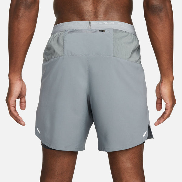 back view of mens 7" 2N1 Short