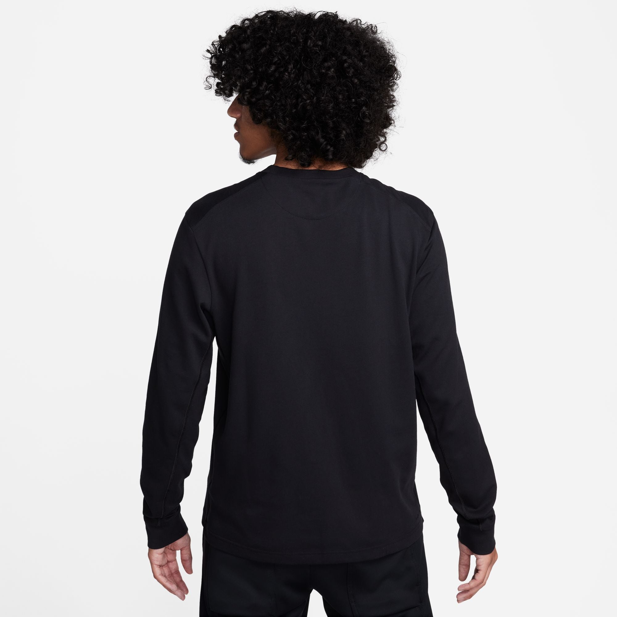 back view of mens primary long sleeve