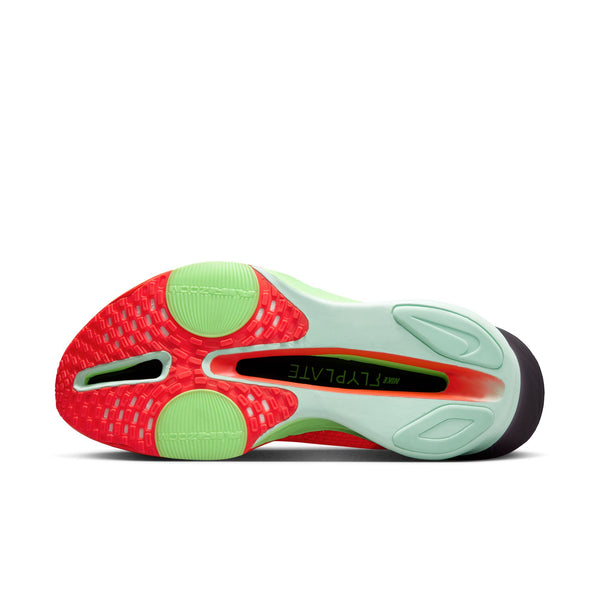 The outsole of the Alphafly 3 has 2 big pods.