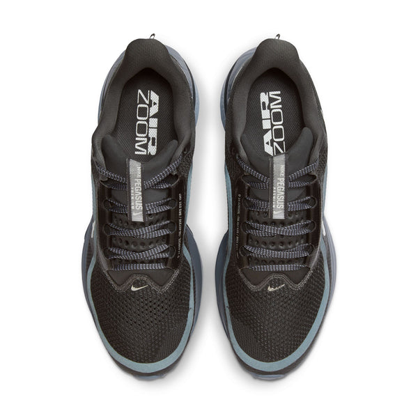 The Nike Pegasus Premium has a nice shaped toe box that can fit a lot of feet.