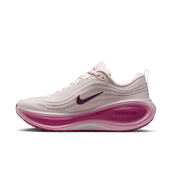 The medial side of a Nike Vomero Plus running shoe.