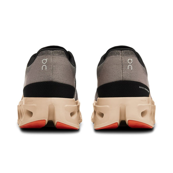 The heel area of the Cloudeclipse has a clean look with only the On logo and a bit of color blocking