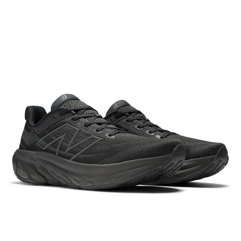The all black 1080 V13 from New Balance is a very technical running shoe but can  also work in lots of situations due to the all black look