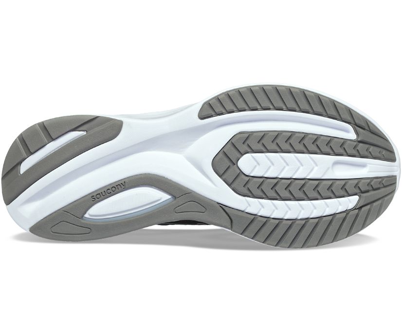 Bottom (outer sole) view of the Women's Guide 16 wide D width in the color Black/White
