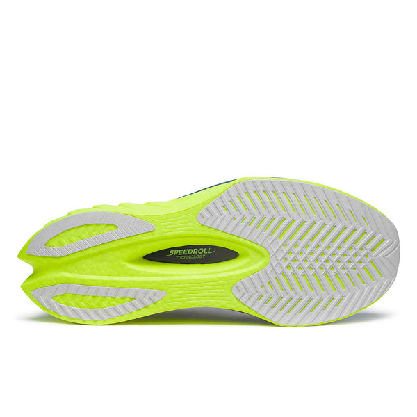 The outsole of the Endorphin Pro 4 has very little rubber. It has just enough for a bit of traction but not too much that weighs down the shoe