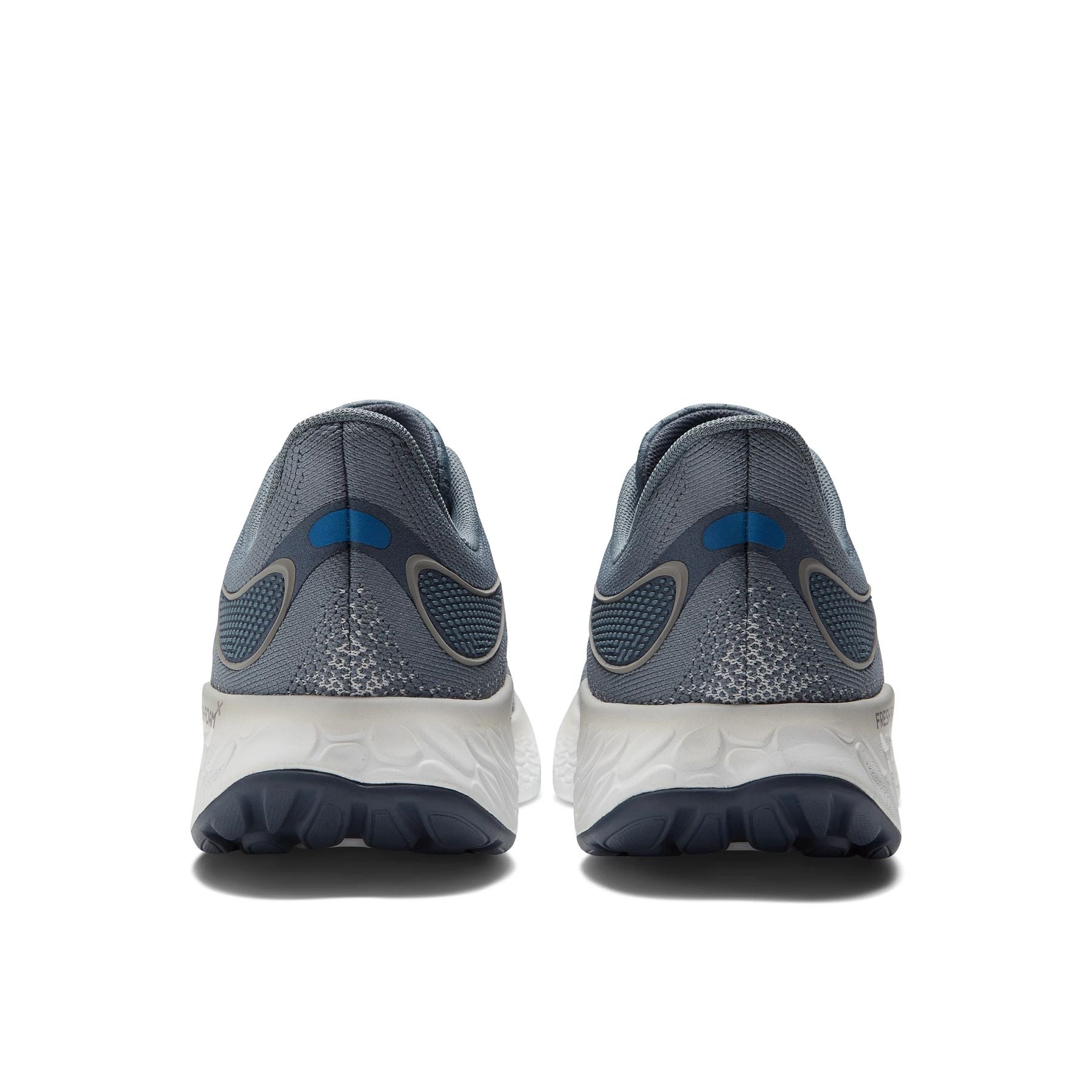Back view of the Men's 1080 V12 by New Balance in Grey