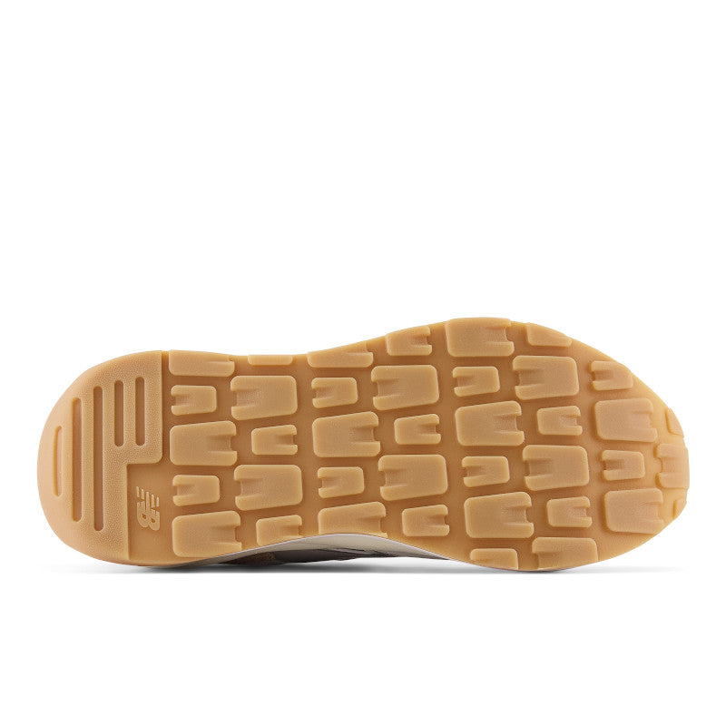 The outsole of the 5740 has a gum rubber sole
