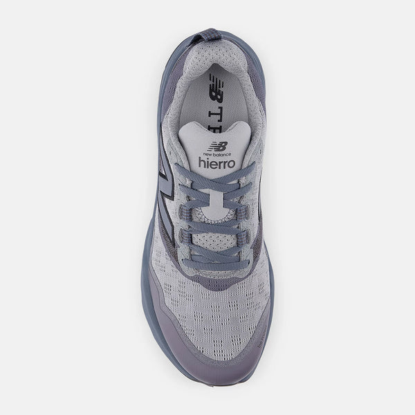 Gray New Balance sneaker on a white background