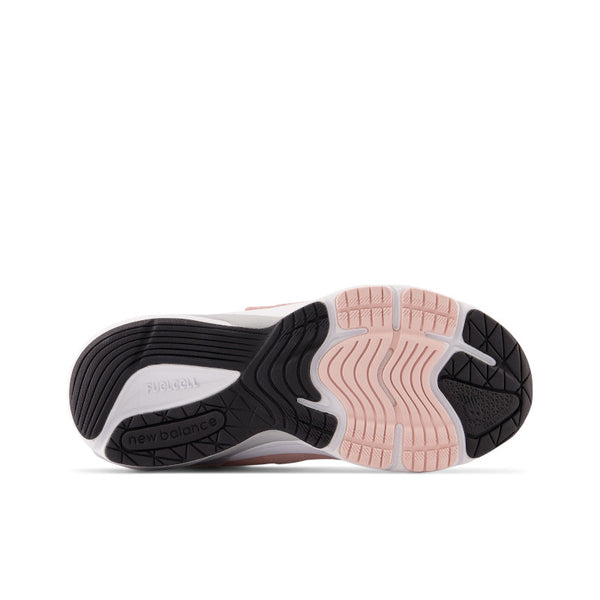 The Outsole of this Kid's 990 has the same light pink color as the upper