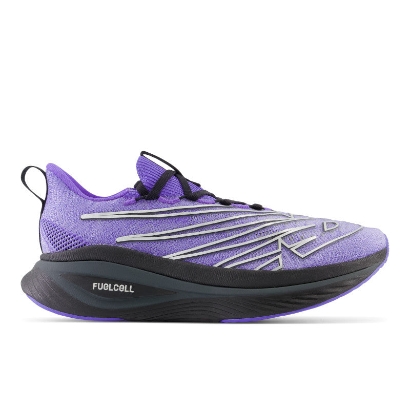 From the lateral side this New balance running shoe looks really fast