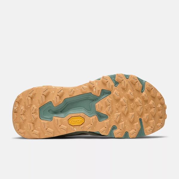 Close-up of a shoe sole with a textured pattern on a white background