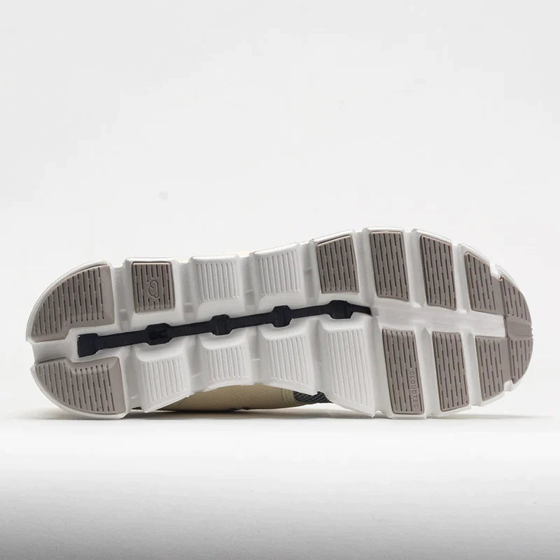 Bottom (outer sole) view of the Women's ON Cloud 5 Combo in the color Ray / Metal