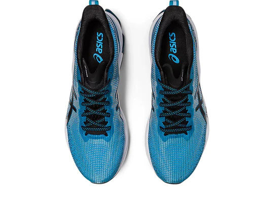 Top view of the Men's Kinsei Blast LE 2 by ASIC in the color Island Blue