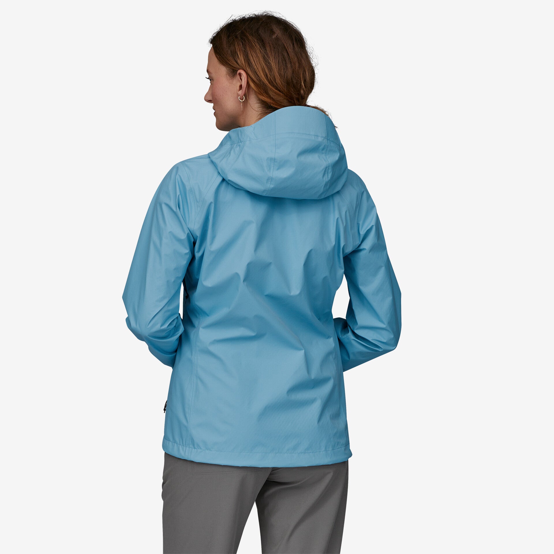 back view of womens torrentshell jacket