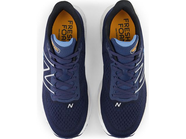 Top view of the Men's 880 V13 by New Balance in the color NB Navy