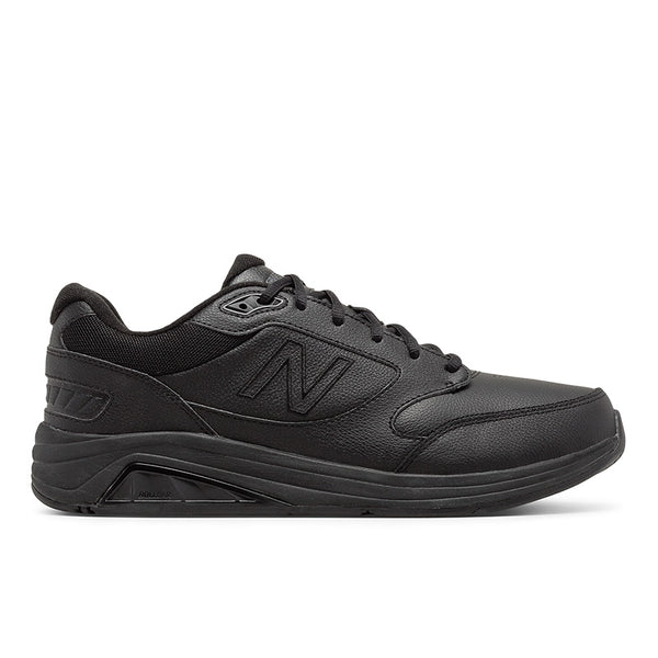 Stable and steady wins the race. The Men's New Balance 928 walking shoe features motion control and ROLLBAR stability technologies and ABZORB cushioning for comfort from morning till midnight.