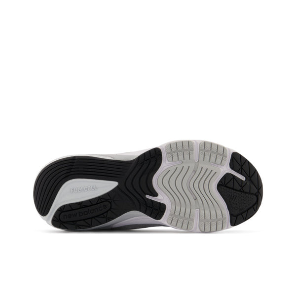 Bottom (outer sole) view of the New Balance 990 V6 for Little Kids in grey