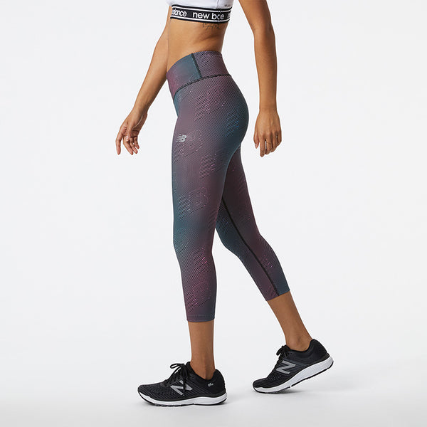 Women's Printed Accelerate Capri