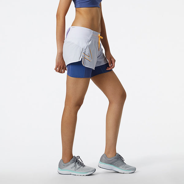 Women's Printed Impact 2N1 Short