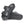 The outsole of this shoe is black and has a geometric pattern. Birkenstock is stamped into the upper on the medial side. 