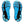 The outsole of this Kayno 31 is all blue and black like the upper