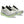 The tongue and laces on this running shoe are both black.