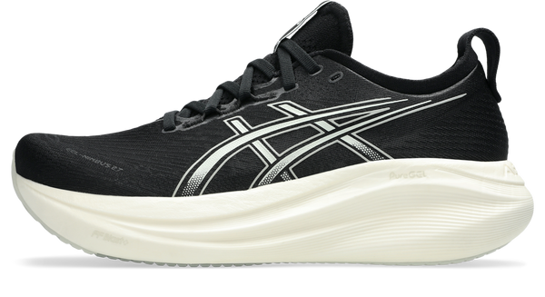 PureGel is written in light grey lettering on the lateral side of the midsole. 