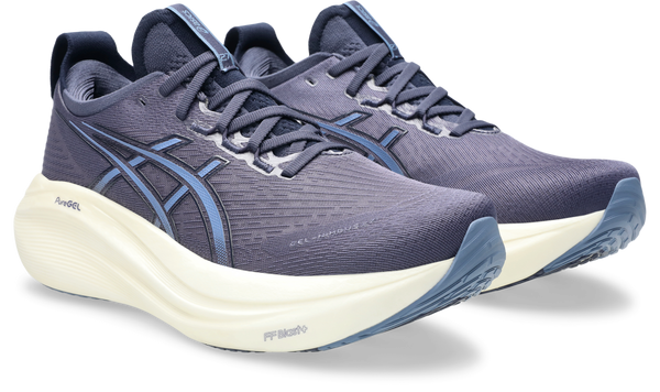 front view of mens nimbus 27 wide