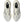 White running shoes with black accents on a white background