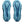 Light blue rubber on the outsole of this shoe is placed in a geometric pattern around the outside edge of the sole and in the toe area. 