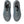 The collar of this men's ASICS running shoe looks very soft and is all grey.