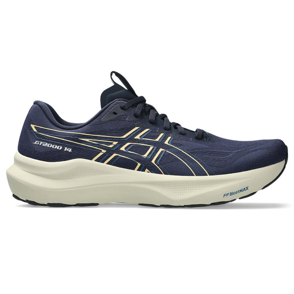 This GT-2000 14 has a off-white midsole and a navy upper. 