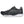 The top half of the midsole is black and the bottom half is white. 