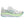 This Kayano 33 has an off-white upper and a light green and white midsole. 