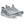 A silver stripe runs across the top of the midsole on the lateral side. 