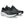 A outline of a white asics logo is in the middle of the upper on both sides.
