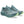 A black outline of an asics logo is in the middle of the upper on both sides. 