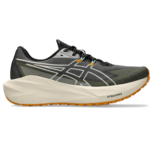 This Blazeblast has a deep green upper and a cream midsole.