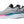 Back angle view of the Women's Nimbus 25 by ASICS in the color Sheet Rock/White