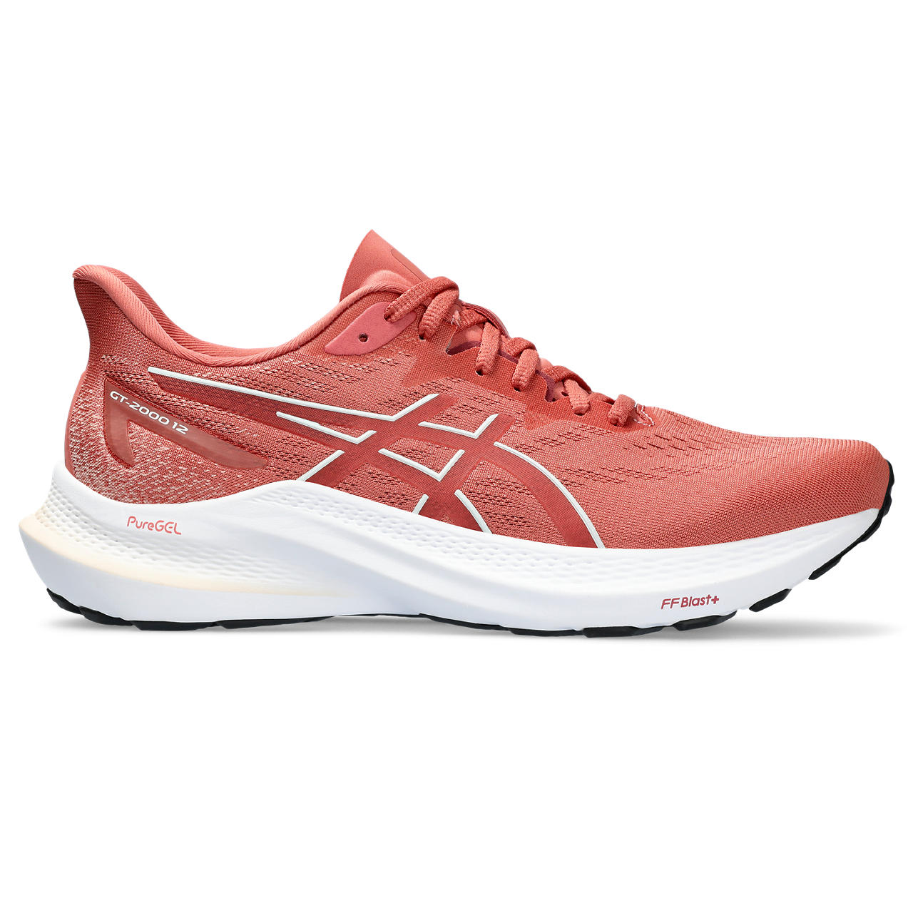 The GT-2000 12 is a versatile stability running shoe that's functional for various distances. ASICS has reimagined this workhorse running style with less weight and a smoother heel-to-toe transition.