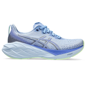 The Novablast 4 from ASICS is a great fitting running shoe that has a very soft and cushioned midsole