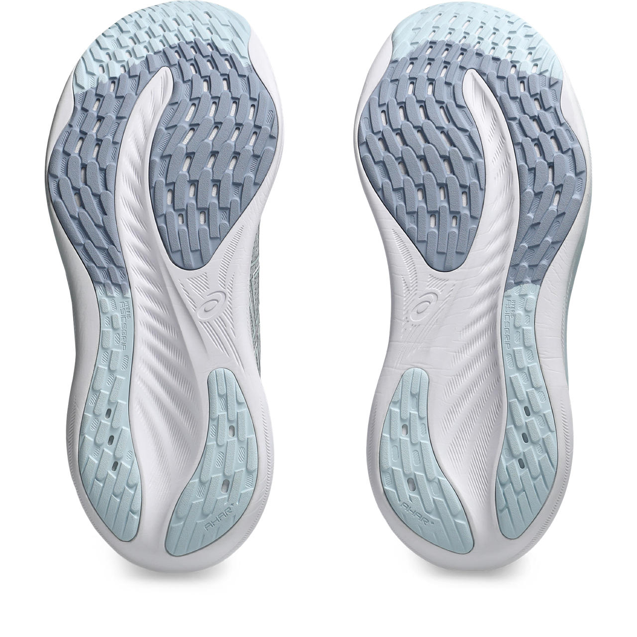 The outsole of this running shoe is mostly grey like the upper with a bit of white that comes through