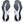 The black and white ASICS Nimbus 26 also has a black and white outsole